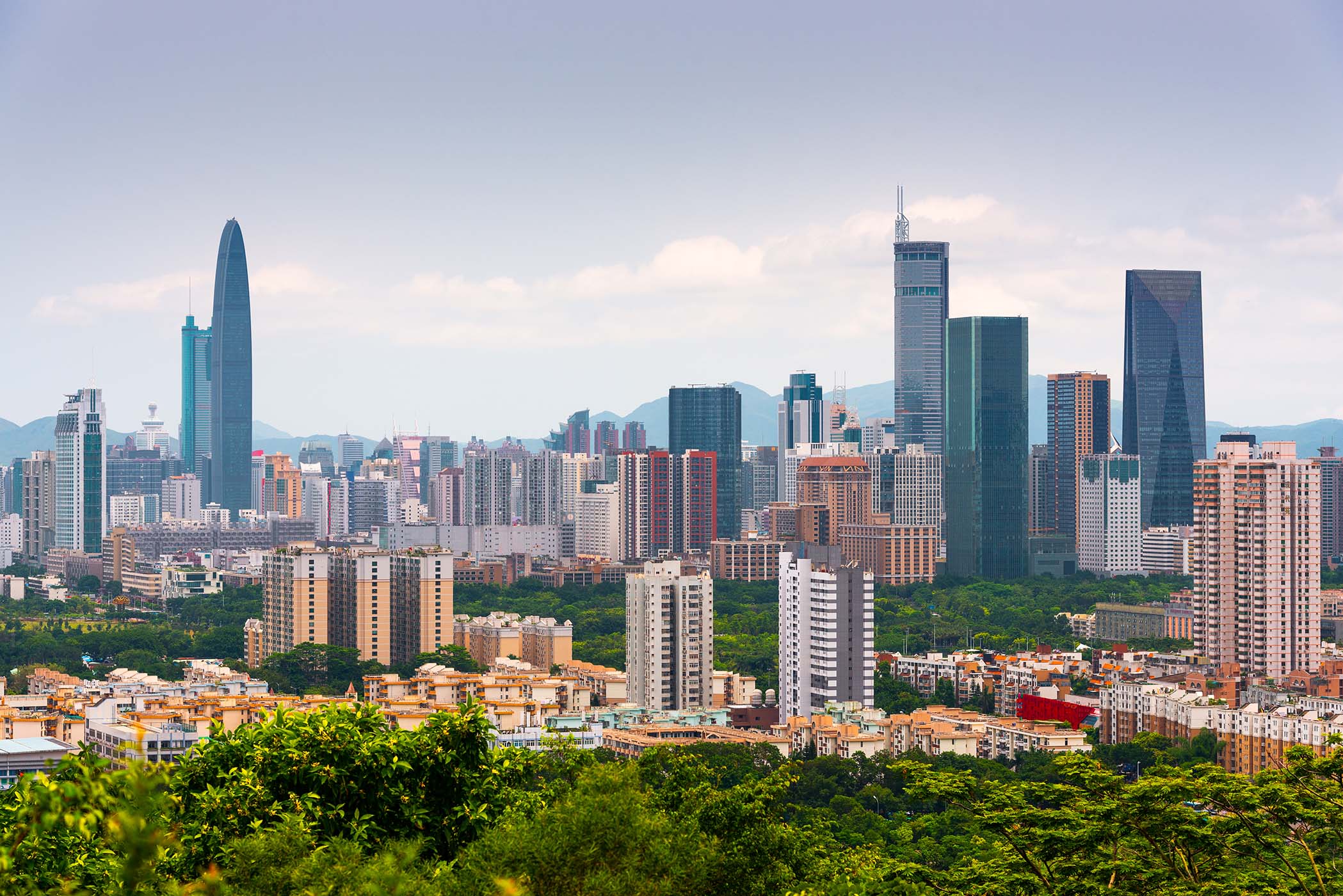 Shenzhen skyline